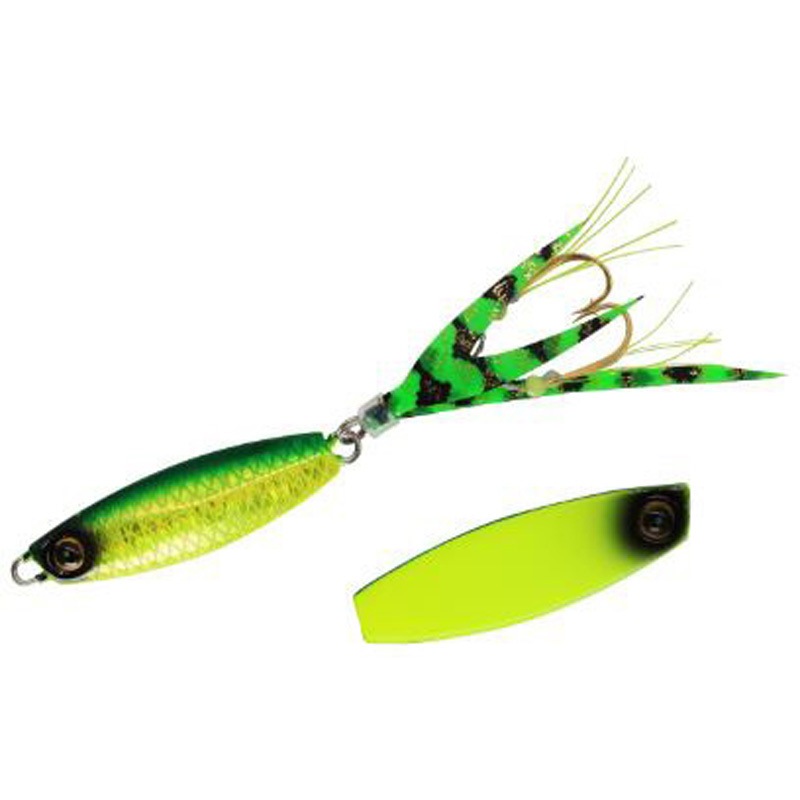 FS442 ジャックアイ豆クネクネ 10g HAYABUSA R魚鱗チャートミ