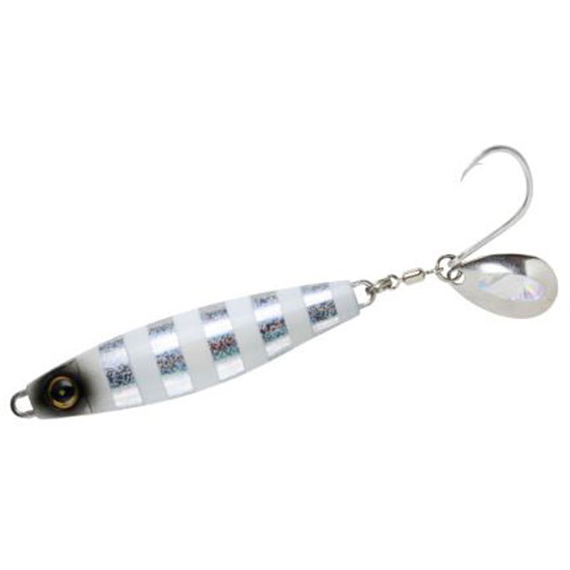 FS437 ジャックアイ サワラスピン 40g HAYABUSA 種類5 シルバー青夜光