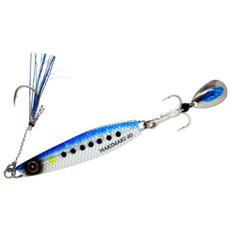 FS417 ジャックアイ マキマキ 20g HAYABUSA 種類12 R魚鱗ブルー