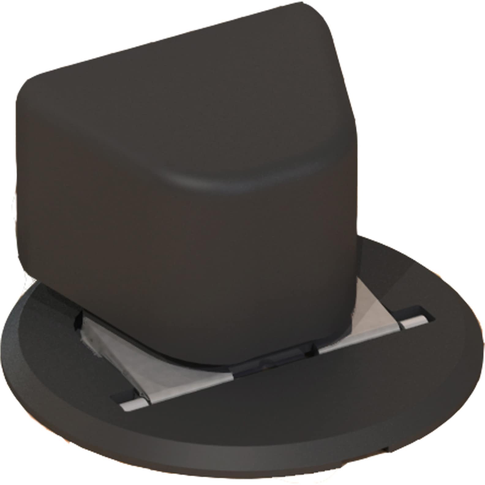 MDS-1 ブラック マグネットドアストッパー ムラコシ精工 寸法Φ54mm高さ