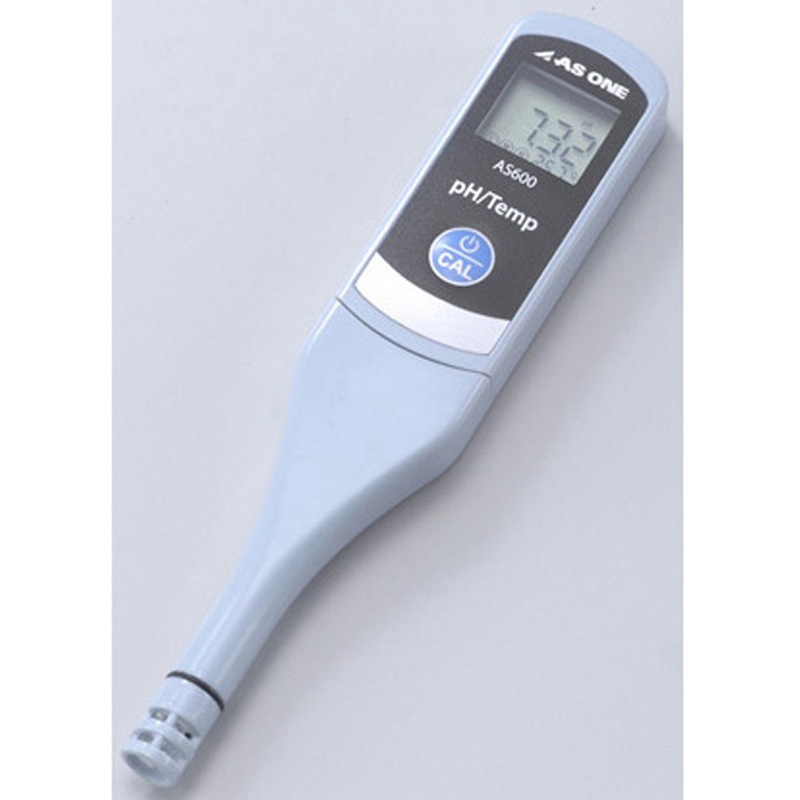 AS600(一般校正(英語)) pH計 ペンタイプ 英語版校正証明書付 1台 アズワン 【通販モノタロウ】