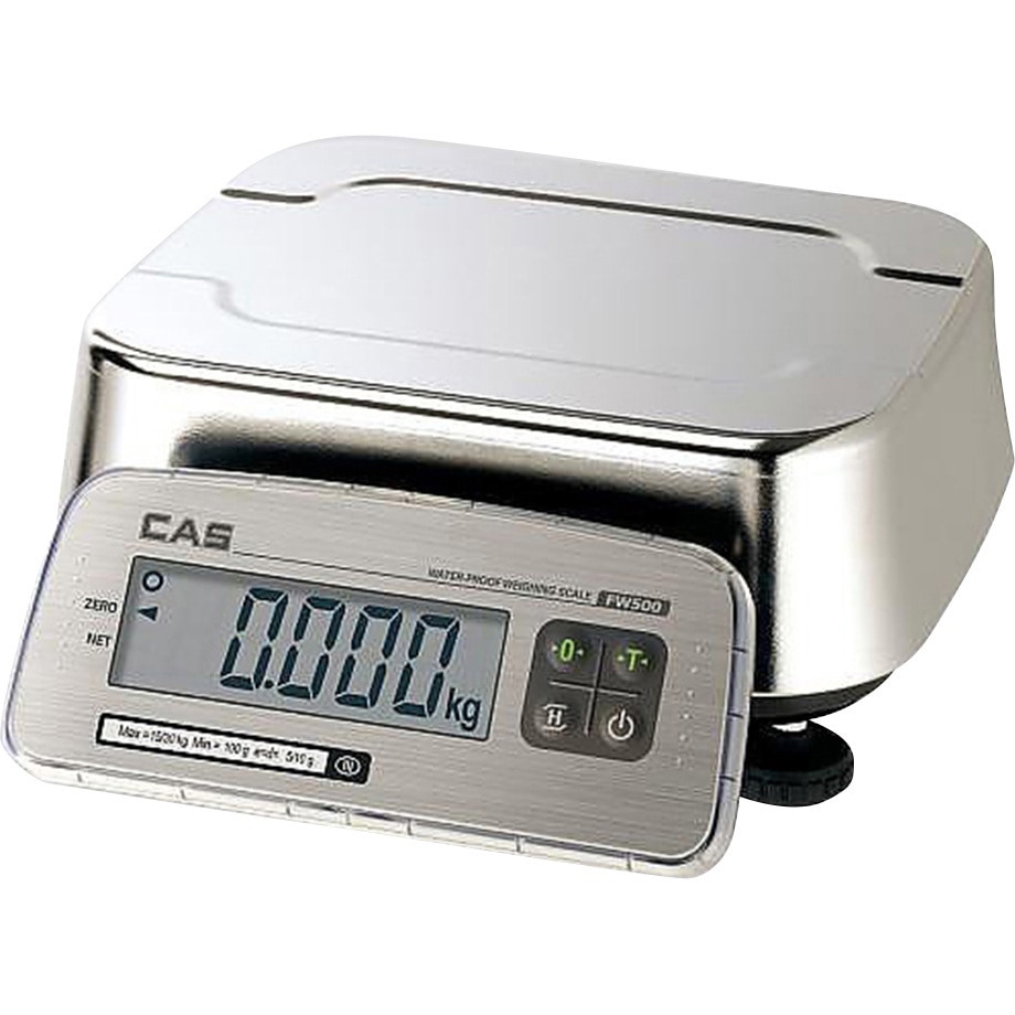 FW500C-6(一般校正) 防塵防水デジタル台秤 強力防水タイプ FWシリーズ 校正証明書付 CAS ひょう量単位kg 台はかり ひょう量6kg 52,788円