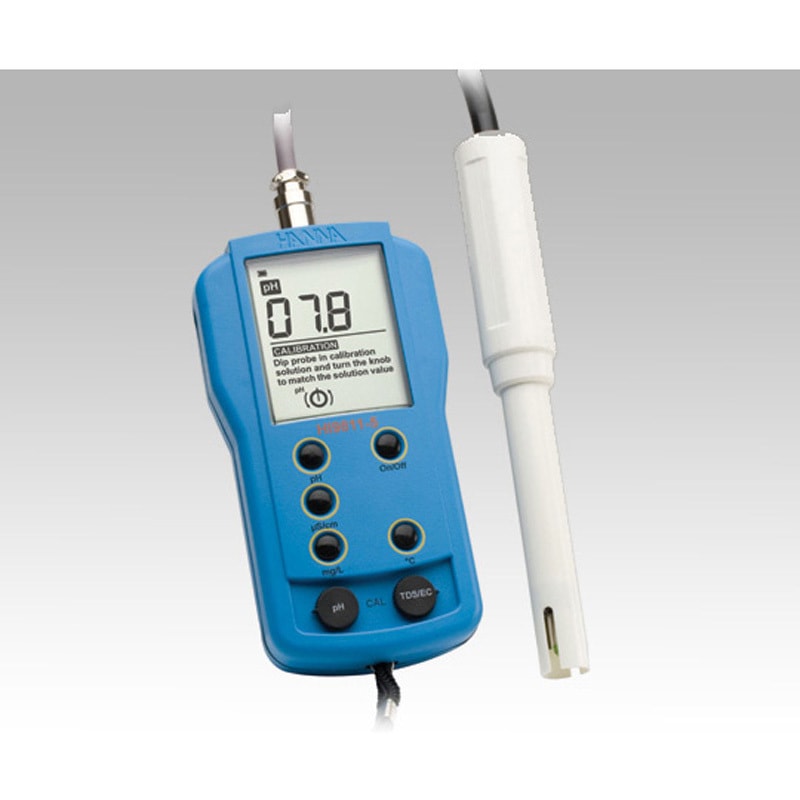 HI9811-51(一般校正(英語)) pH計 0pH～13pH 英語版校正証明書付 1台 HANNA(ハンナインスツルメンツ・ジャパン) 【通販モノタロウ】