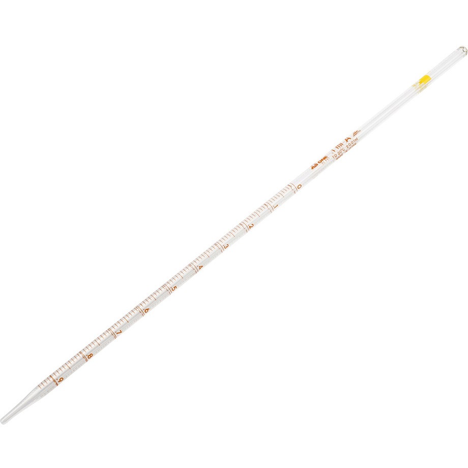 (JCSS校正) 先端メスピペット JCSS校正付 アズワン 容量1mL 1目盛0.01mL  1本