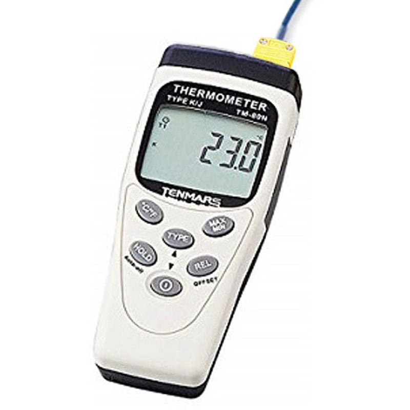 TM-80N(特急校正) デジタル温度計 TM-80Nシリーズ 校正証明書付 Tenmars 測定温度範囲-200～1370℃