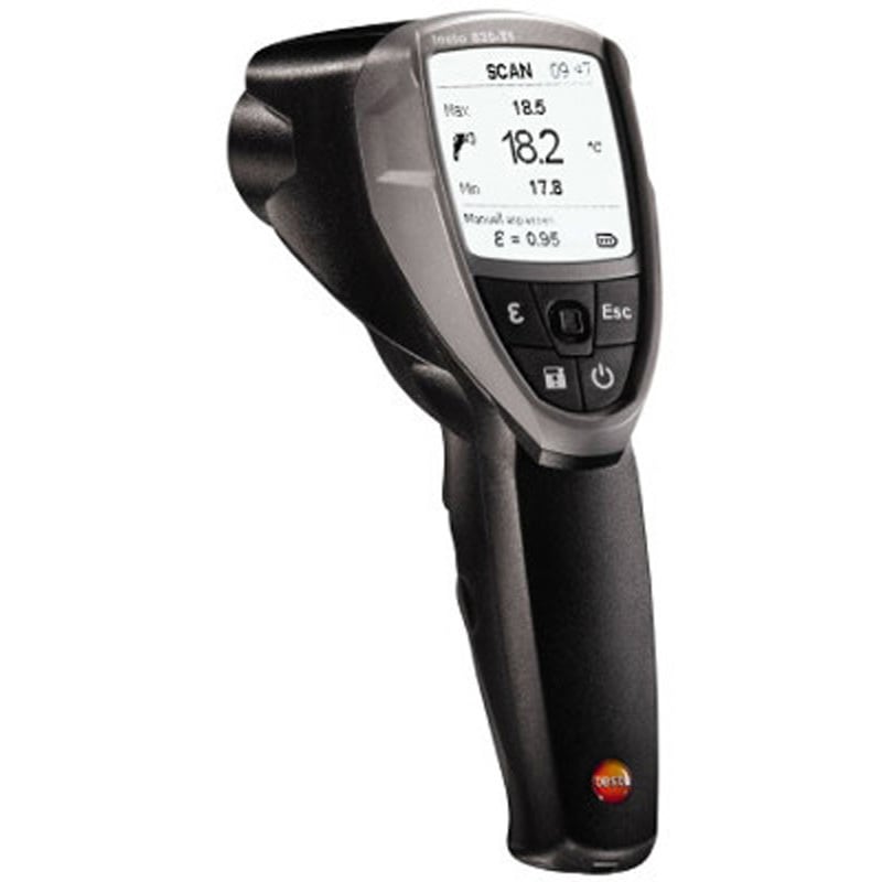 テストー (testo) 赤外放射温度計 testo830-T1 (0560 8305) テストー 高温用赤外放射温度計 TESTO835-T2 testo⁄テストー 高性能赤外