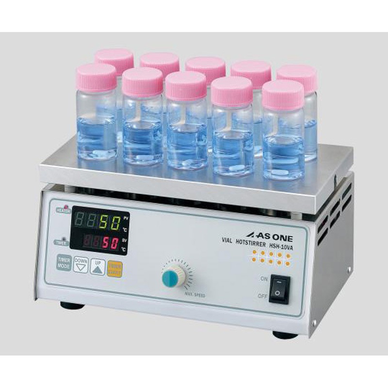 HSH-10VA(点検・検査書) バイアルホットスターラー 出荷前点検検査書付 1台 アズワン 【通販モノタロウ】
