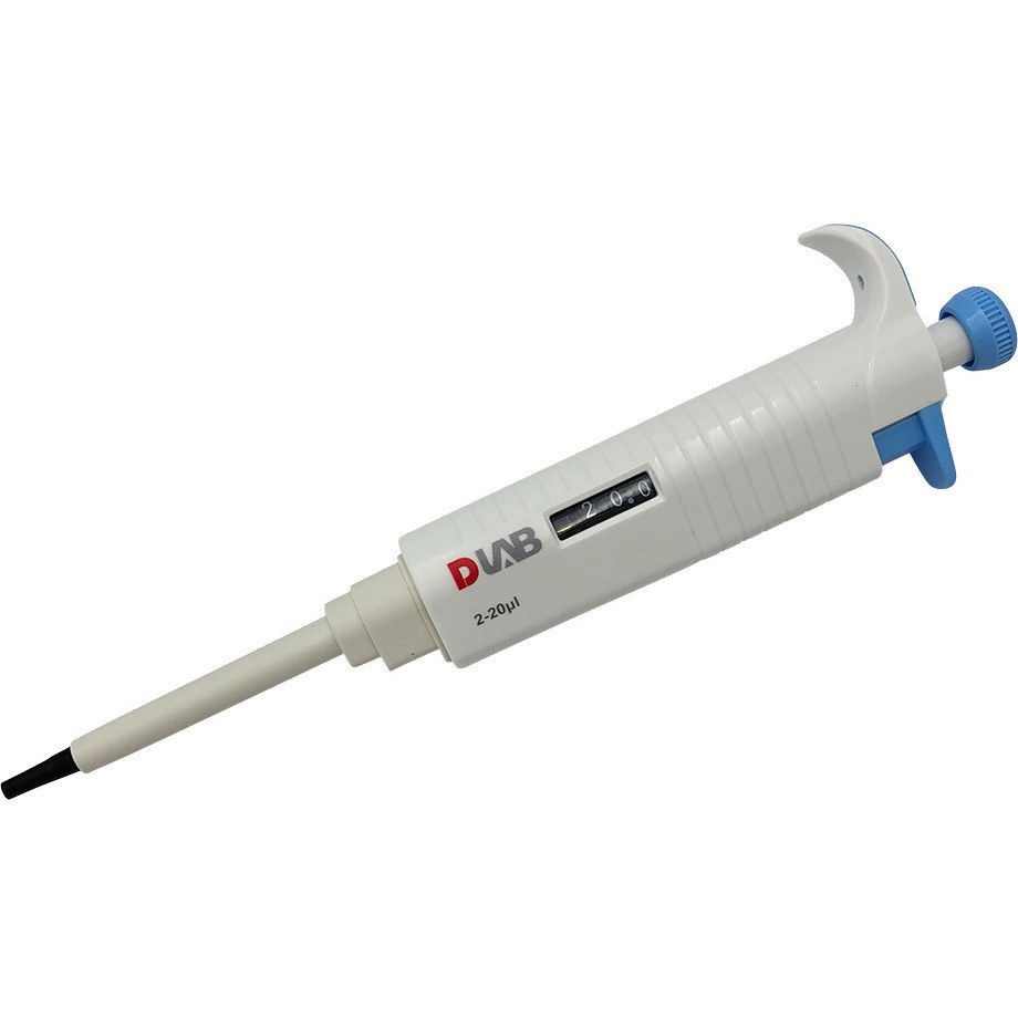 (JCSS校正) マイクロペットプラス シングルチャンネル JCSS校正証明書付 DLAB 容量2～20μL  1本