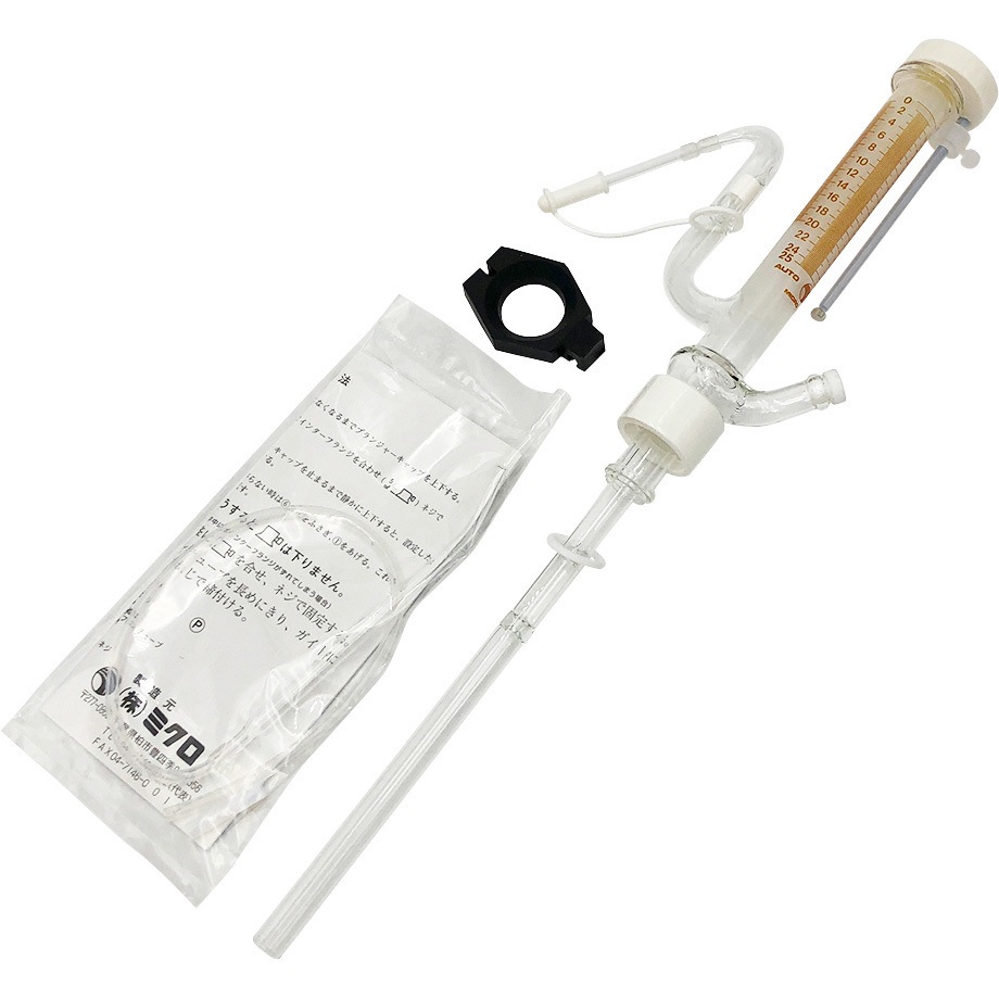 25B-W-PS(JCSS校正) オートビュレット 本体のみ JCSS校正証明書付 アズワン 容量25mL 最小目盛0.2mL