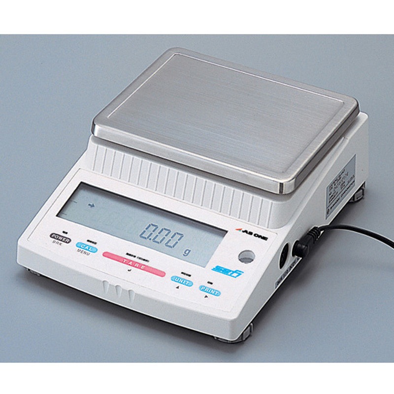 IB-1KH(一般校正) 電子天秤 sefi-H 校正証明書付 IBシリーズ アズワン ひょう量1000g 最小表示0.01g