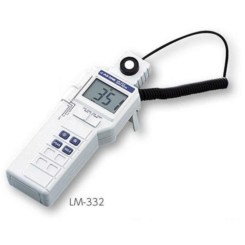 LM-332(一般校正(中国語)) 照度計 中国語版校正証明書付 LMシリーズ 1台 アズワン 【通販モノタロウ】