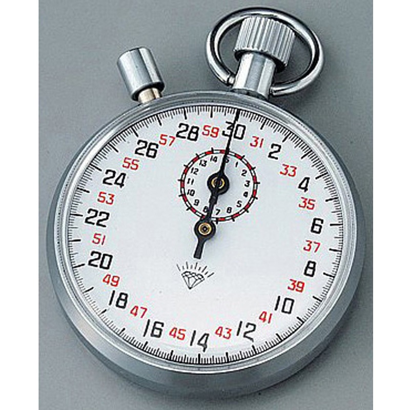 803(一般校正(中国語)) ストップウォッチ 手巻き式 中国語版校正証明書付 1個 アズワン 【通販モノタロウ】