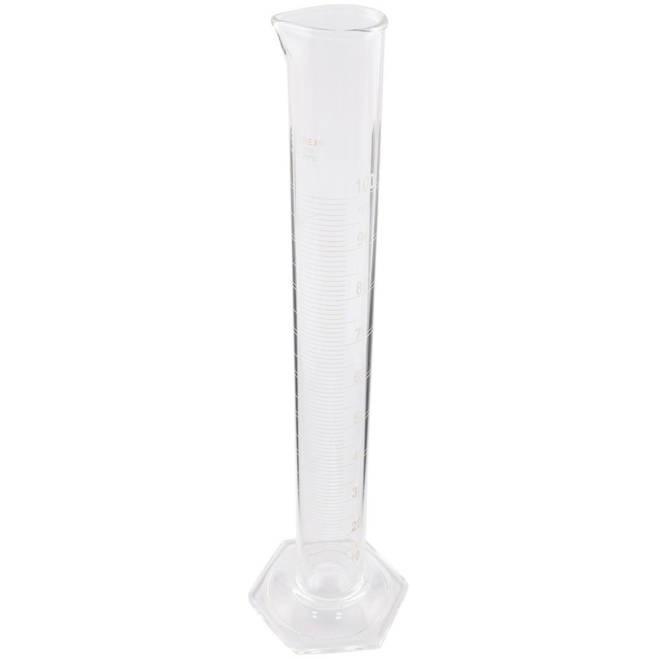 3022-100(一般校正(英語)) メスシリンダー PYREX 英語版校正証明書付 3022シリーズ PYREX(パイレックス) 100mL