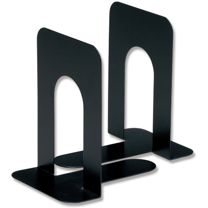 GP-624 大 黒 2枚 ブックエンド SONIC(ソニック)[文具] 黒色 寸法183