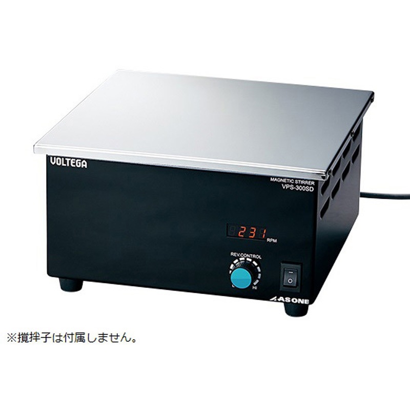 VPS-300SD(点検・検査書) VOLTEGAパワースターラー SUS天板 デジタルタイプ 出荷前点検検査書付き VPSシリーズ 1個 アズワン 【通販モノタロウ】