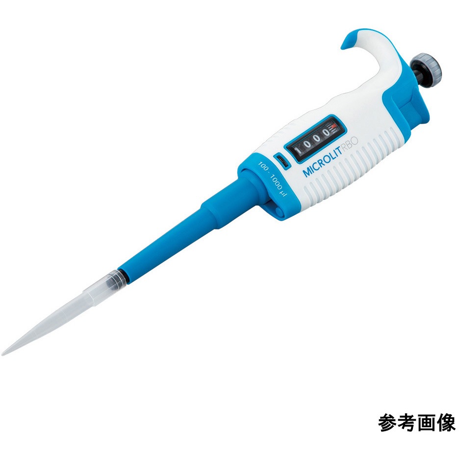 RBO-200(JCSS校正) マイクロピペット RBOシリーズ JCSS校正証明書付 RBOシリーズ MICROLIT 容量20～200μL  1箱