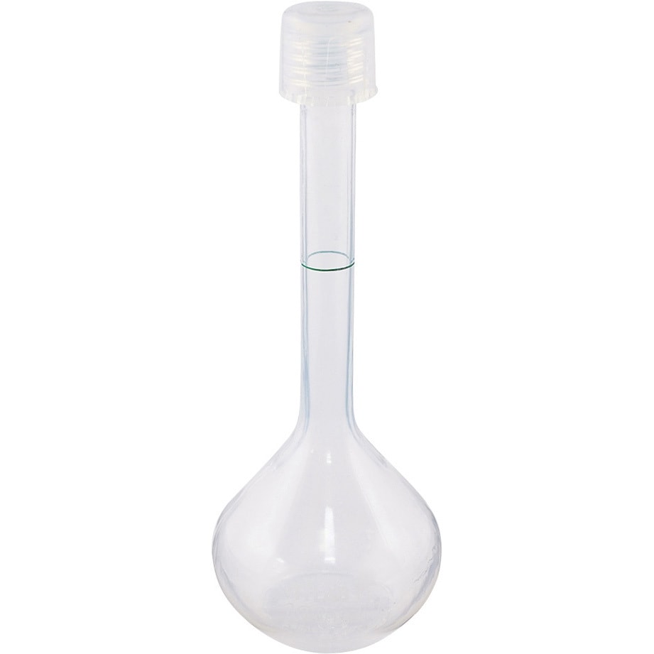 107397(一般校正(英語)) PFAメスフラスコ 英語版校正証明書付 VITLAB 100mL