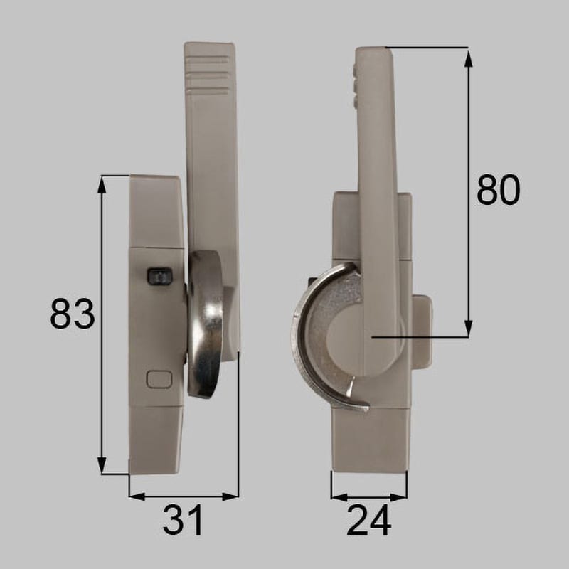 8AKEY72R クレセント 1個 LIXIL(新日軽) 【通販モノタロウ】