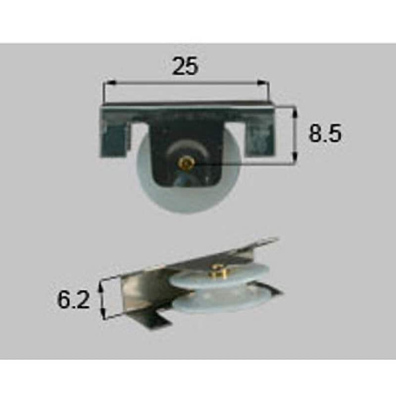 A8LC65 網戸戸車 1セット(2個) LIXIL(新日軽) 【通販サイトMonotaRO】