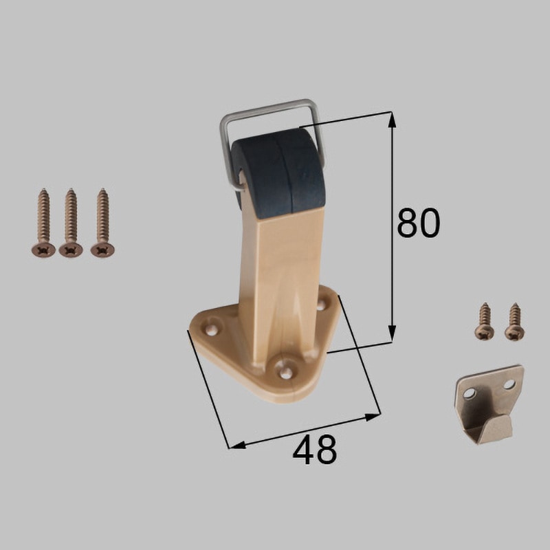 MZDZSK007 ドアストッパーセット(壁・床取付用) TOSTEM(LIXIL) 1箱(5個) MZDZSK007 4,550円