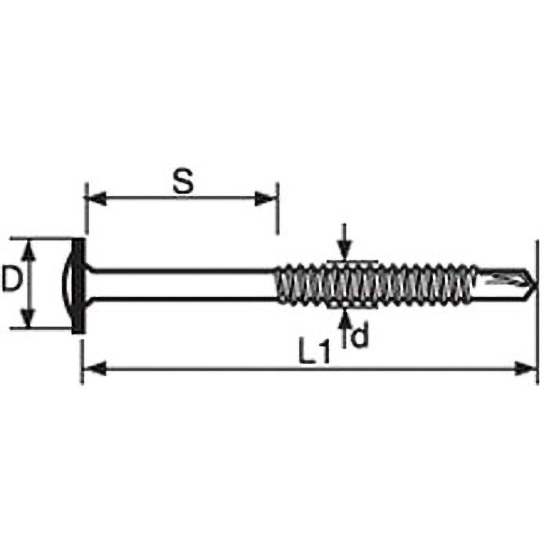 M5×19 LIVEシンワッシャー(細目)(鉄/3価ホワイト)(小箱) 大阪魂 呼びM5長さ19mm 1箱(700個)