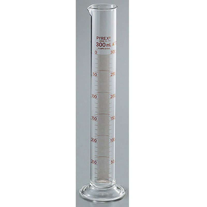 3022JIS-100(一般校正) PYREX(R)JIS メスシリンダー 校正証明書付