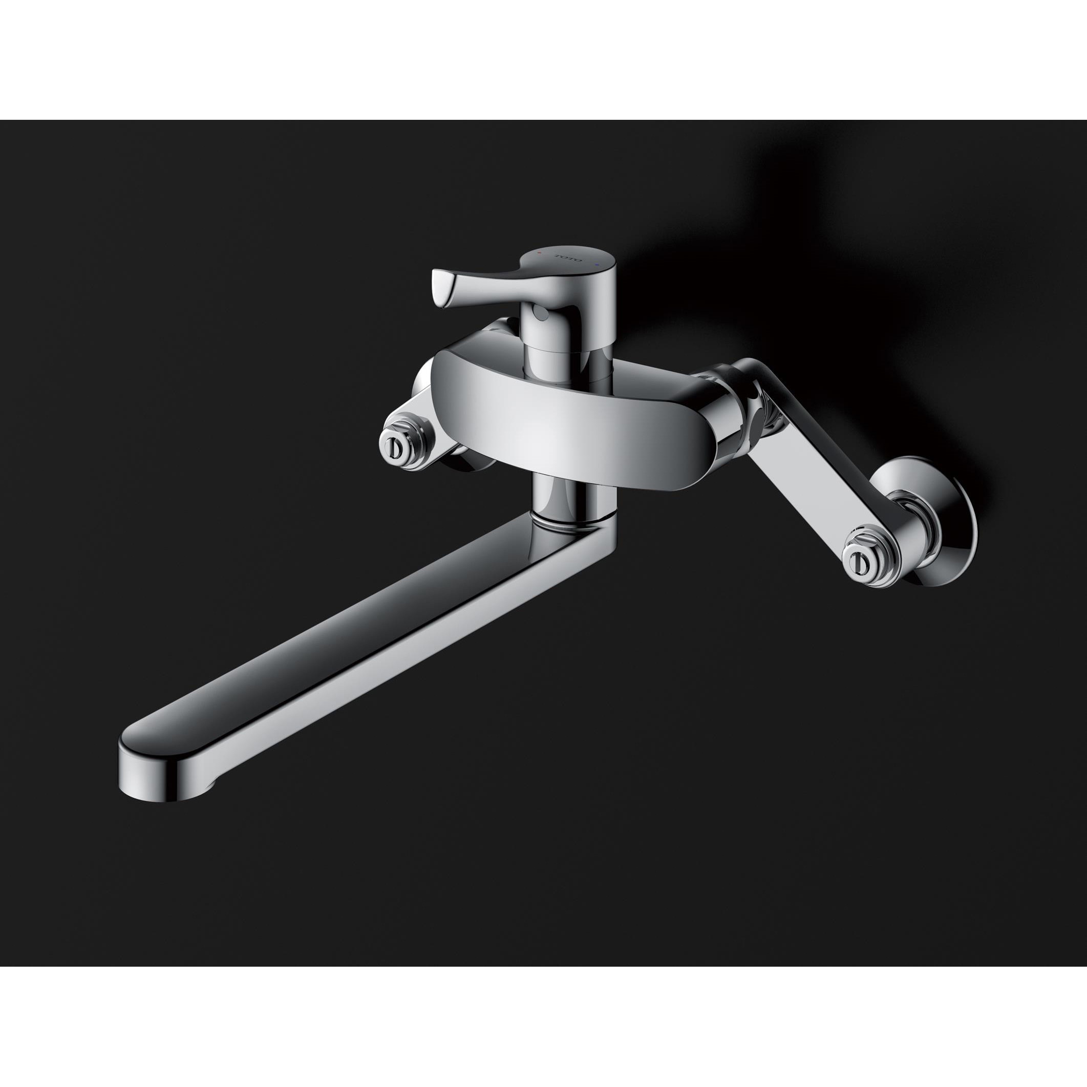 TOTO 壁付きシングルレバー水栓　TKS05311J［3台］ TOTO TKS05311J 壁付シングル混合水栓 − 在庫あり・送料無料！ : 良品