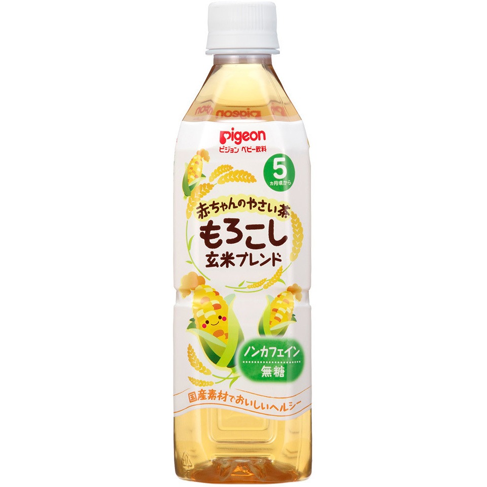 ベビー飲料 ペットボトル 赤ちゃんのやさい茶 もろこし玄米 ピジョン 1本 500ml 通販モノタロウ