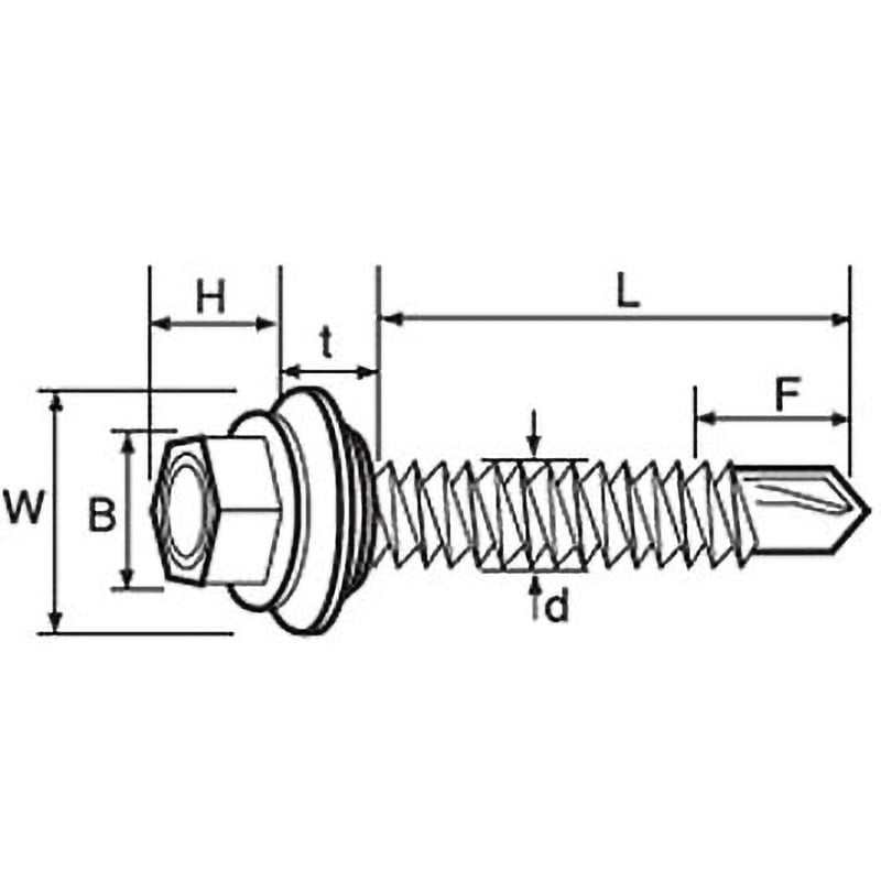 M5×19 フラッシュポイントステンキャップHEX(鉄/3価ホワイト)(小箱) 大阪魂 呼びM5長さ19mm 1箱(600個) 21,445円