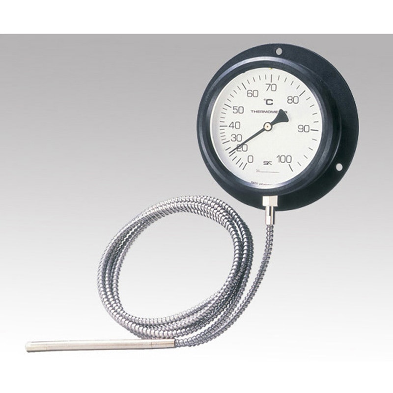 VB-100P(一般校正(英語翻訳セット))0～120℃ 壁掛け式隔測温度計 VB-100シリーズ 英語版校正証明書付 佐藤計量器製作所 測定範囲0～120℃