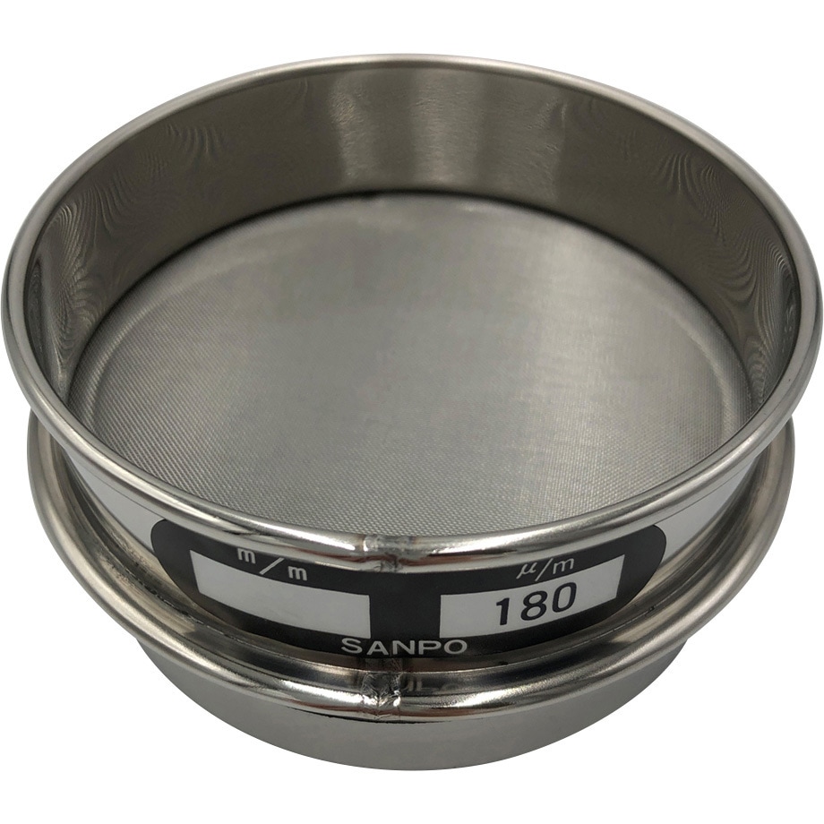 (一般校正) ステンレスふるい Φ75×20mm 校正証明書 ISO9001 付 1個 サンポー 【通販モノタロウ】