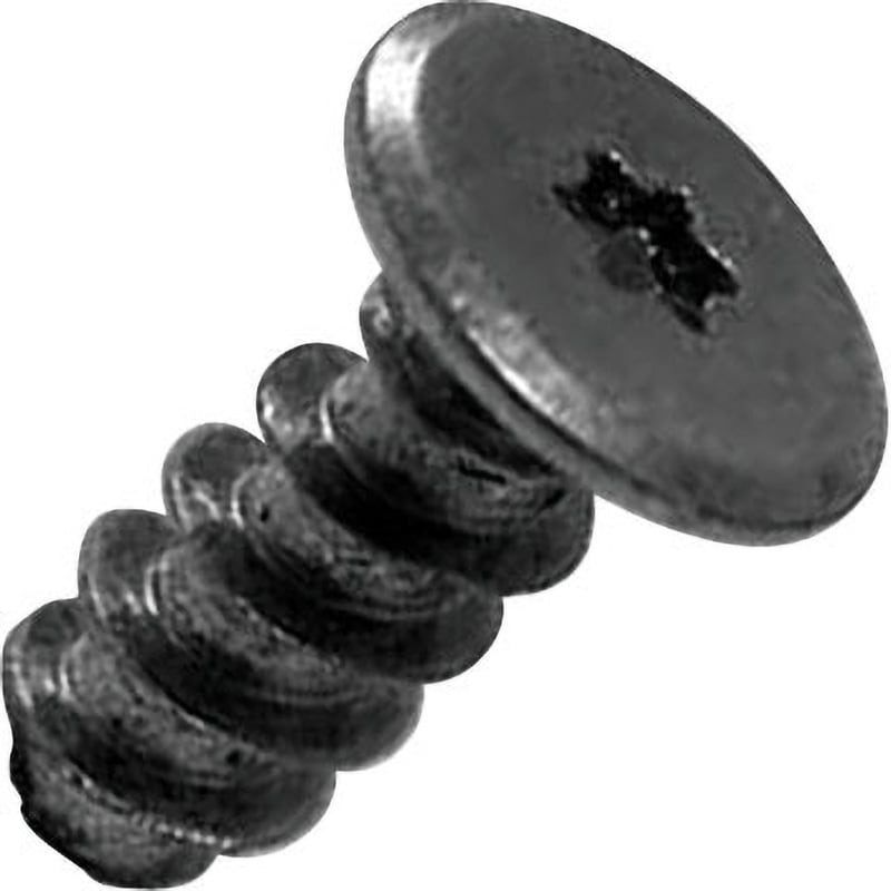 M3×10 スリムヘッドノンサート(+)ナベ(鉄/3価ブラック)(パック品) 日本パワーファスニング 呼びM3長さ10mm 1パック(100個)