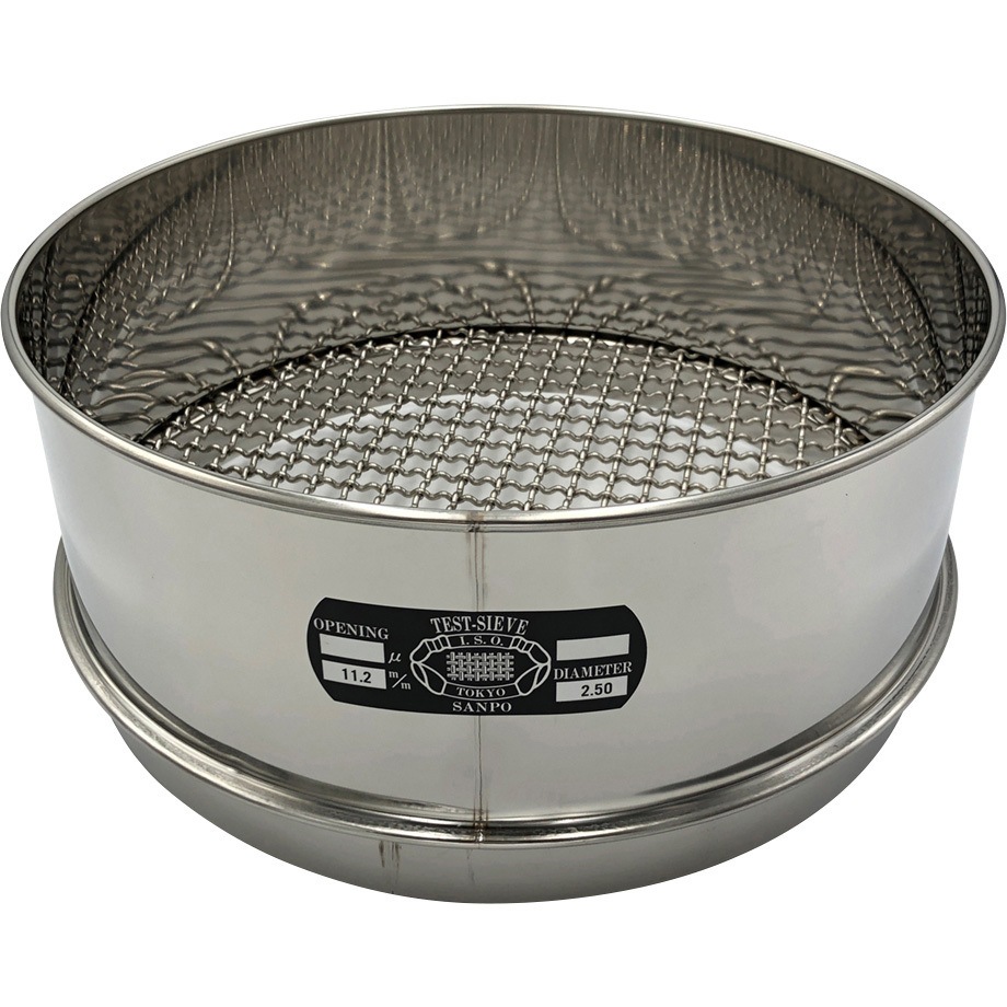 (一般校正) ステンレスふるい Φ300×100mm 校正証明書 ISO9001 付 1個 サンポー 【通販モノタロウ】