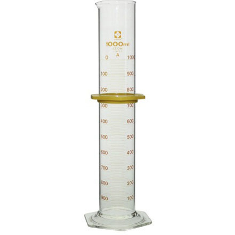 (一般校正(英語)) メスシリンダースーパーグレード 英語版校正証明書付 SIBATA(柴田科学) 1000mL
