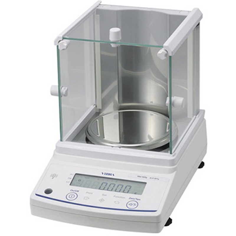 RJ-320(一般校正(中国語)) 高精度電子天びん 中国語版校正証明書付 RJシリーズ VIBRA(新光電子) ひょう量320g 最小表示0.001g