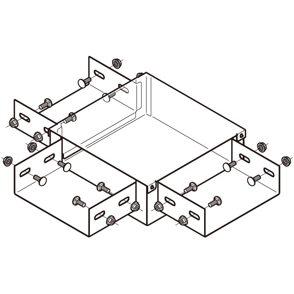 DB18T ダクト(ジャンクションボックス) ネグロス電工 DP18用  1個