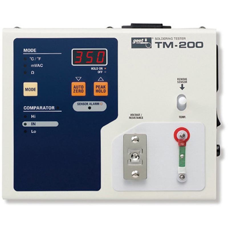 TM-200(一般校正) はんだこてテスター 校正証明書付 1個 goot(太洋電機産業) 【通販モノタロウ】