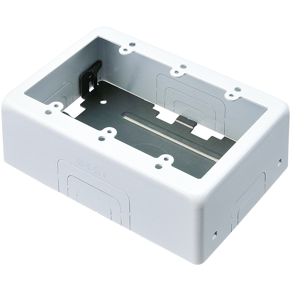 三個用スイッチボックス ネグロス電工 モール用スイッチボックス