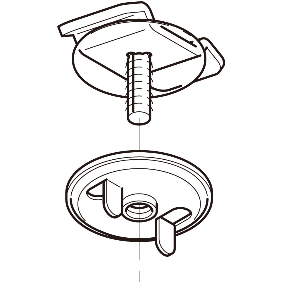 レースウェイ(開口下向き用器具取付金具)