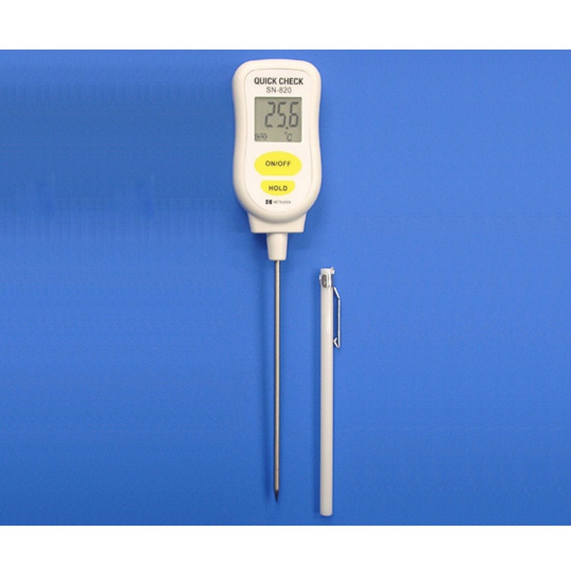 SN-820(一般校正(中国語)) 芯温計 クイックチェック 中国語版校正証明書付 熱研 測定温度範囲-50～350℃