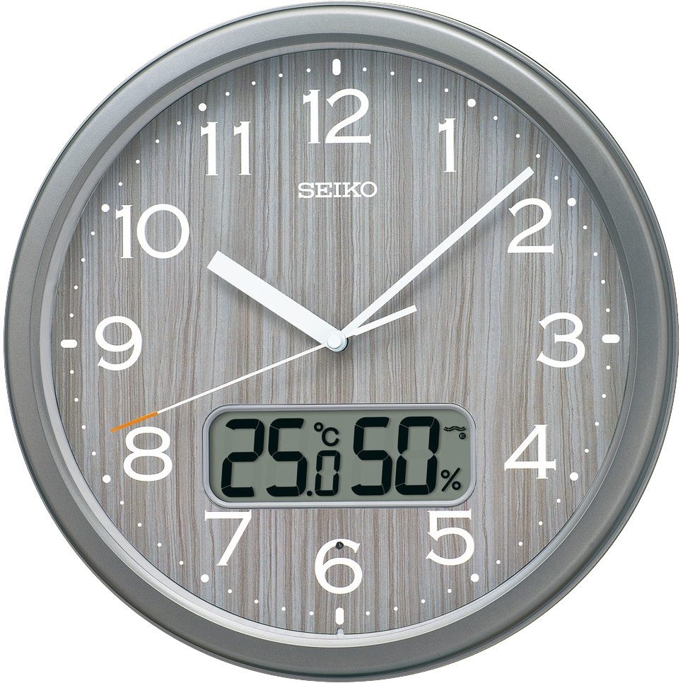 掛時計 KX274B 丸形掛け時計 セイコータイムクリエーション 電波時計