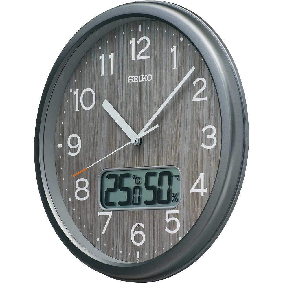 掛け時計 KX274B 丸形掛け時計 セイコータイムクリエーション 電波時計