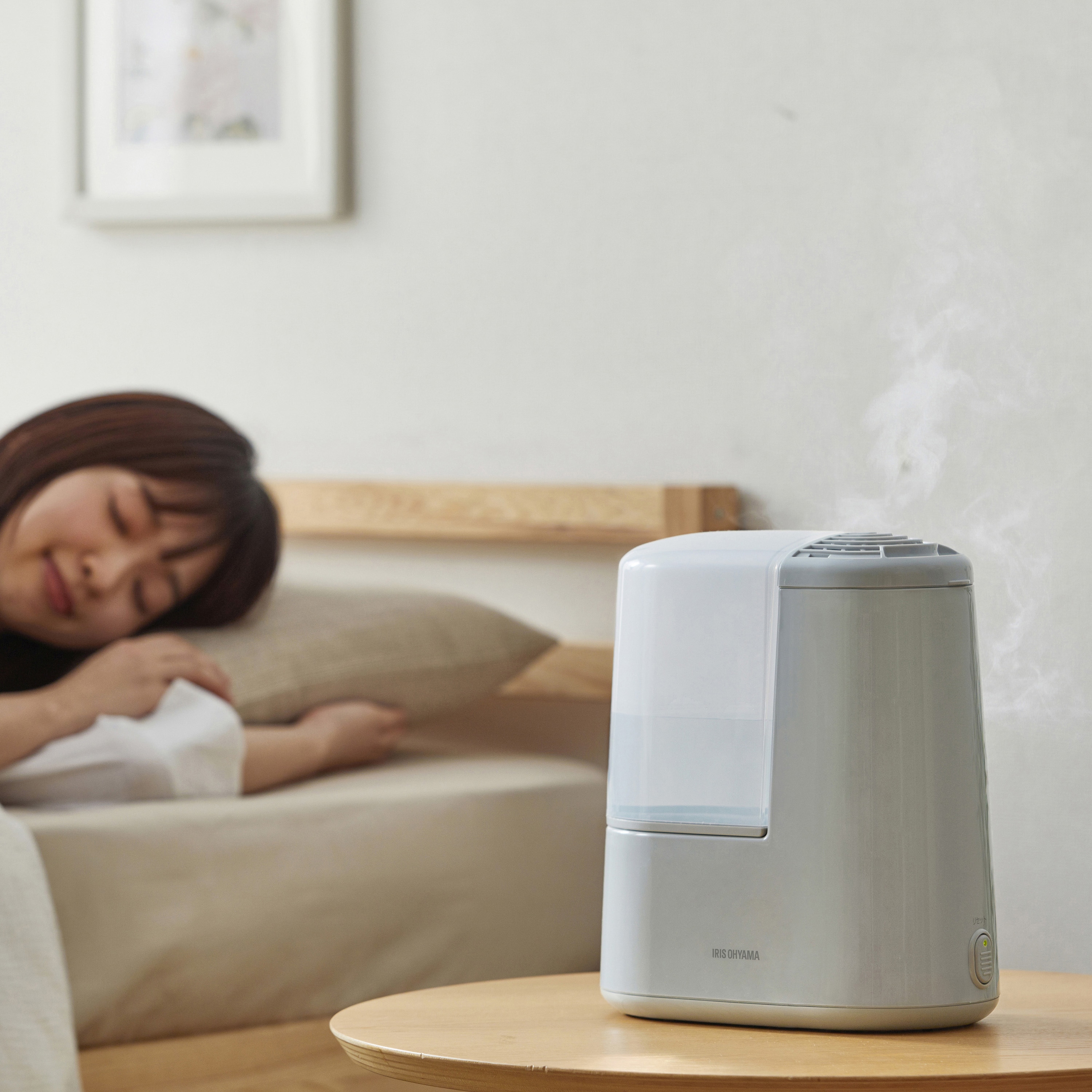 AHM-H26B-H スチーム式加湿器 260ml 1台 アイリスオーヤマ