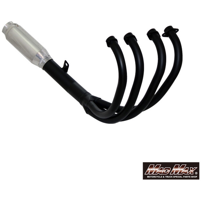 MM10-0064B MADMAX製 カワサキ ゼファー1100/RS用 モナカ管マフラー