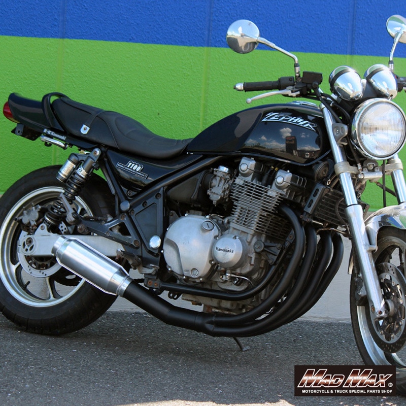 ゼファー1100 モナカ管 MM10-0064B MADMAX製 カワサキ ゼファー1100/RS用 モナカ管マフラー