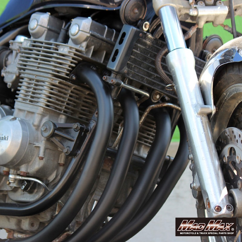 MM10-0064B MADMAX製 カワサキ ゼファー1100/RS用 モナカ管マフラー