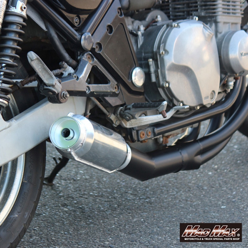 ゼファー1100 モナカ管 MM10-0064B MADMAX製 カワサキ ゼファー1100/RS用 モナカ管マフラー