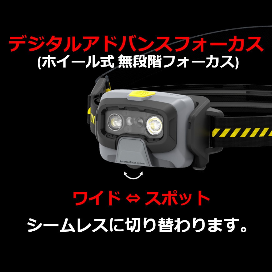 風雅ヘッド2 ヘッドライトHF6R work セット Ledlenser HF6R Work ｜ヘッドライト｜レッドレンザー公式