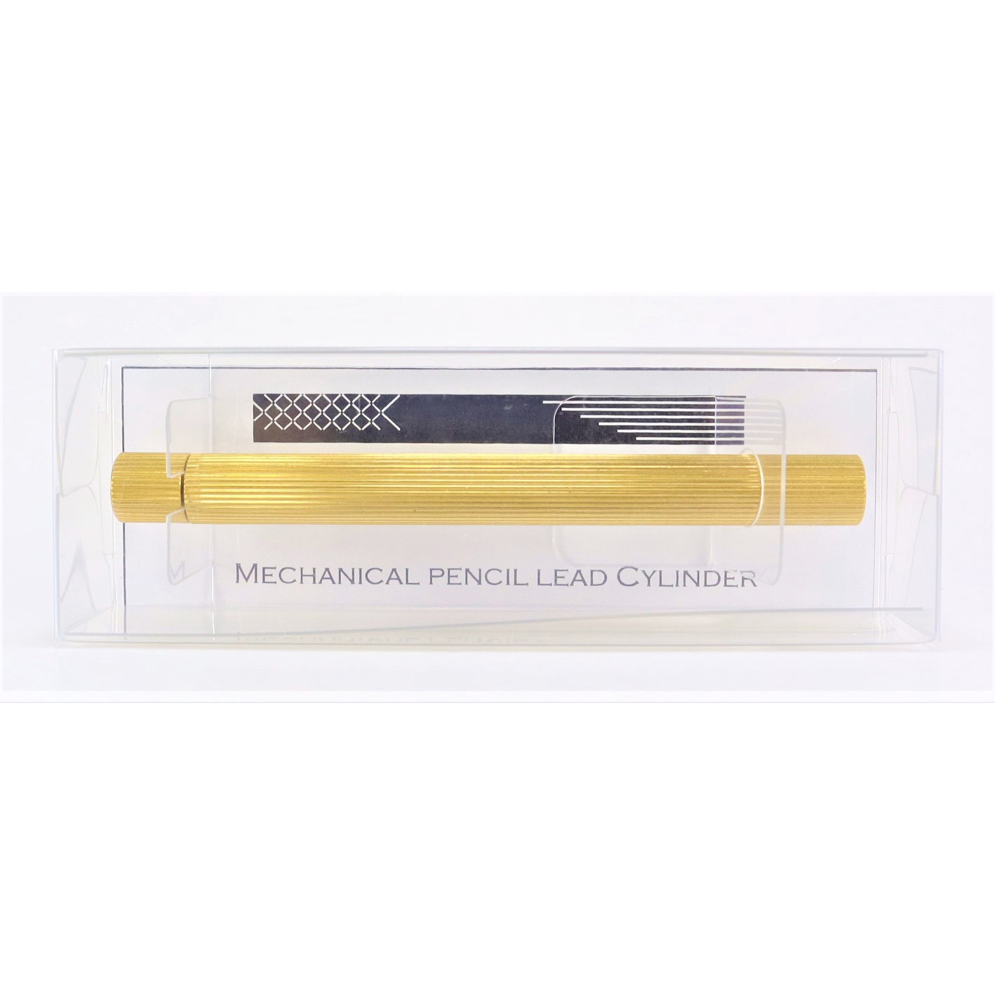 MPL-BR-STR Straight MPL Cylinder シャープ芯ケースBrass マツイ