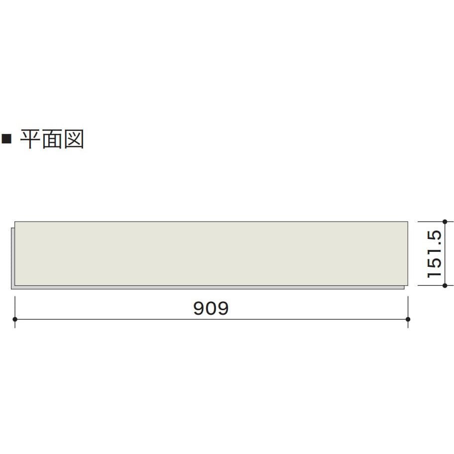 ULMS521 アネックスST スマートレイヤーE 朝日ウッドテック 幅151.5mm長さ909mm厚さ3mm 1本(24枚) ULMS521 -  【通販モノタロウ】